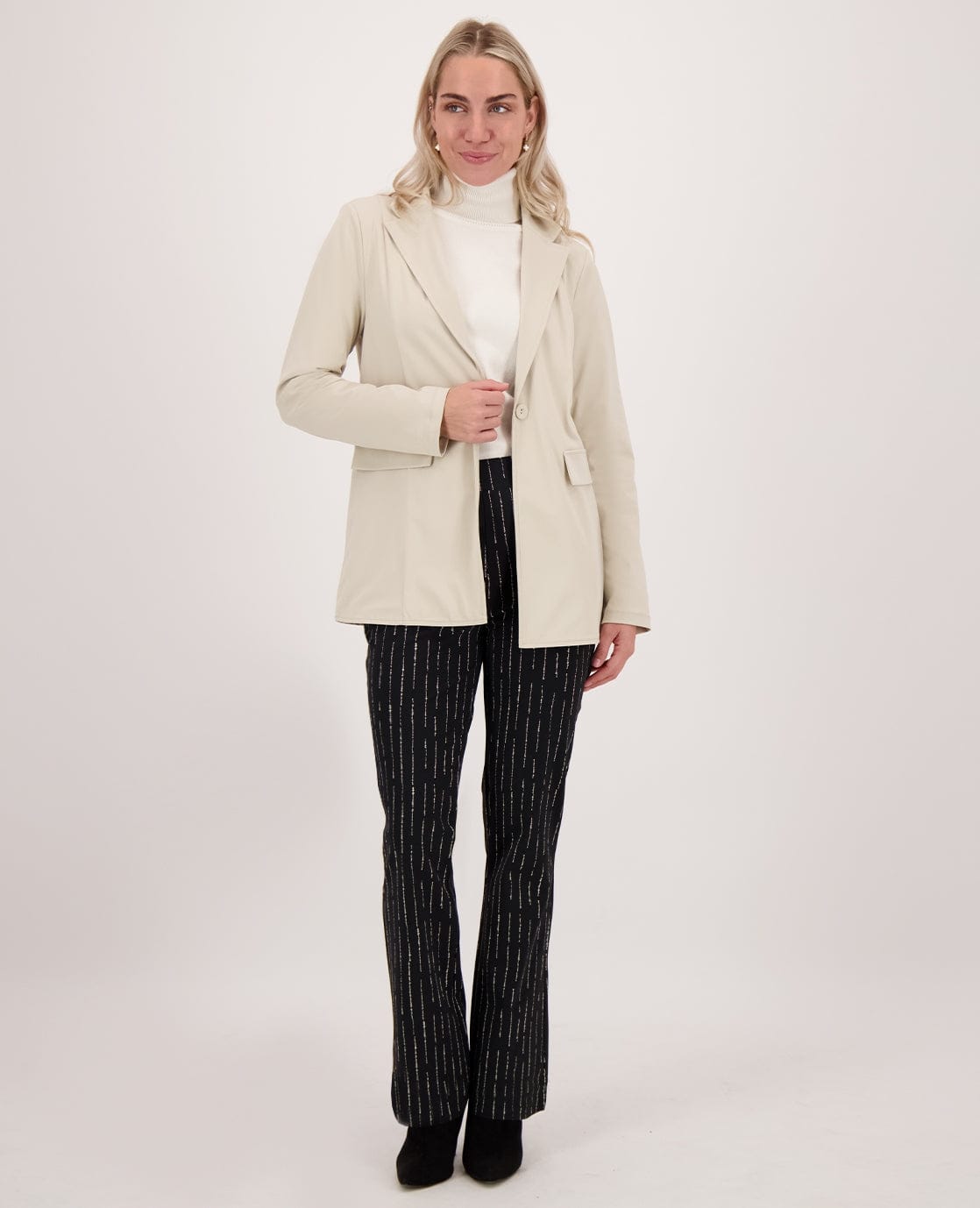 Je m'appelle Tops Pull Colle | Winter White