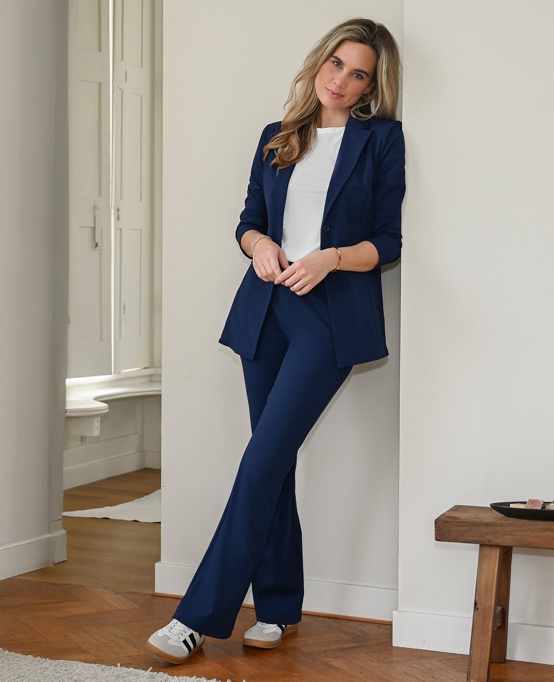 Je m'appelle Broeken Indigo Blue / XS / (30'') Pant Isa Travel ++++ | Indigo Blue