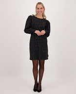 Je m'appelle Jurken Robe Gigi Travel | Black/Dark Greige