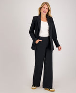 Je m'appelle Jassen Blazer Straight Travel ++++ | Zwart
