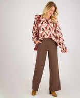 Je m'appelle Broeken Pant Lizzy Travel ++++ | Cognac