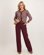 Je m'appelle Vesten Veste Lara | Burgundy / Sand