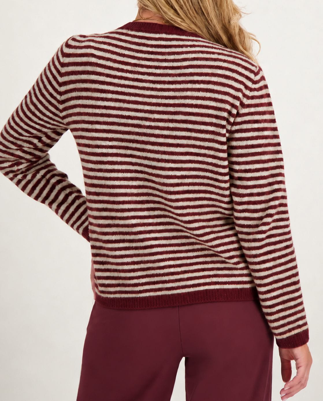 Je m'appelle Vesten Veste Lara | Burgundy / Sand