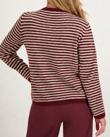Je m'appelle Vesten Veste Lara | Burgundy / Sand