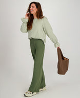 Je m'appelle Broeken Pant Lizzy Travel ++++ | Dark Olive