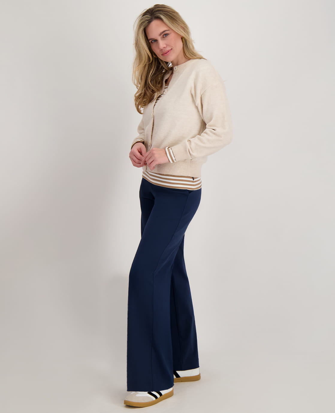 Je m'appelle Broeken Pant Lizzy Travel ++++ | Indigo Blue