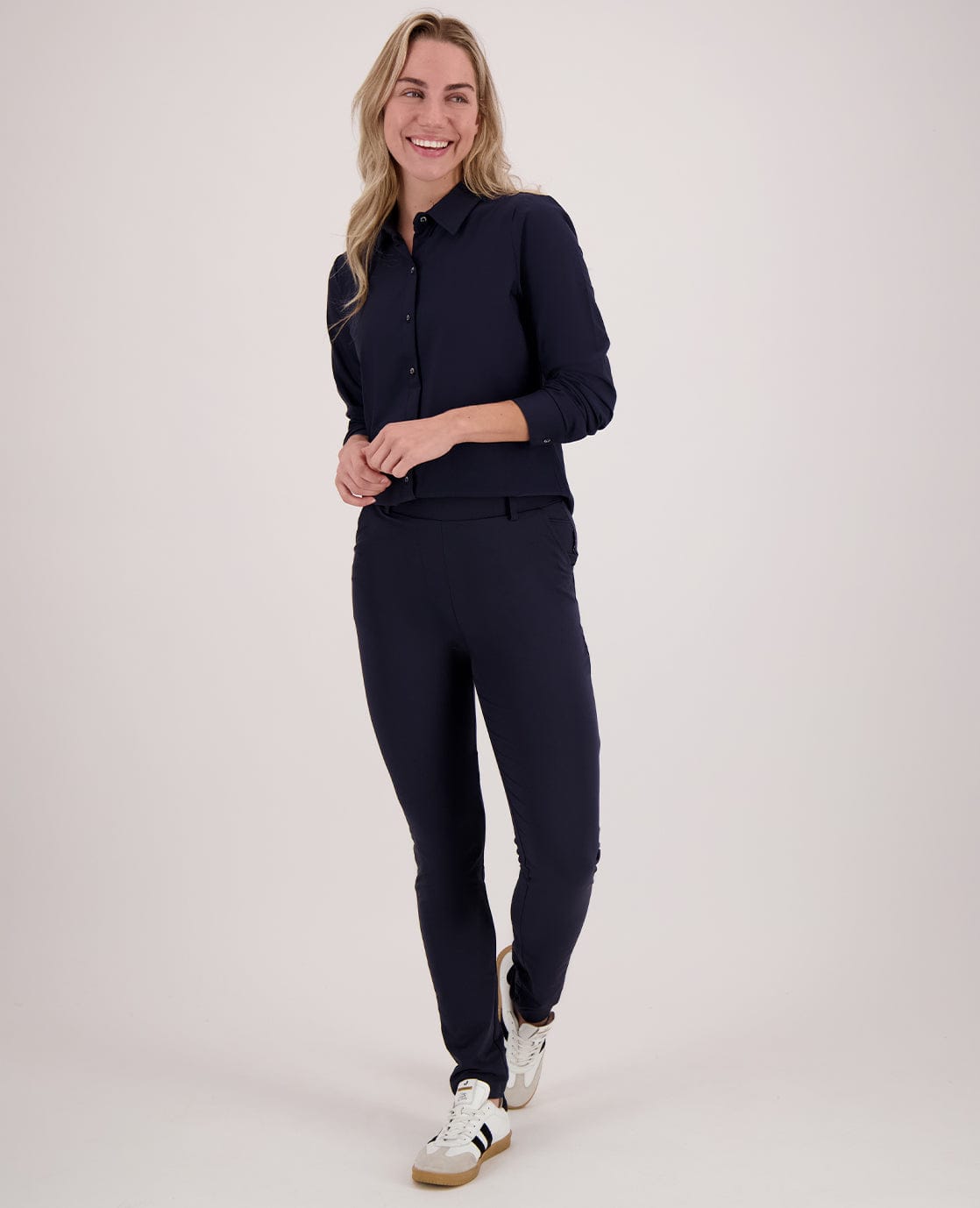 Je m'appelle Broeken Donkerblauw / XS / Short Pant Fancy Travel ++ | Donkerblauw