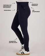 Je m'appelle Broeken Pant Fancy Travel ++ | Donkerblauw