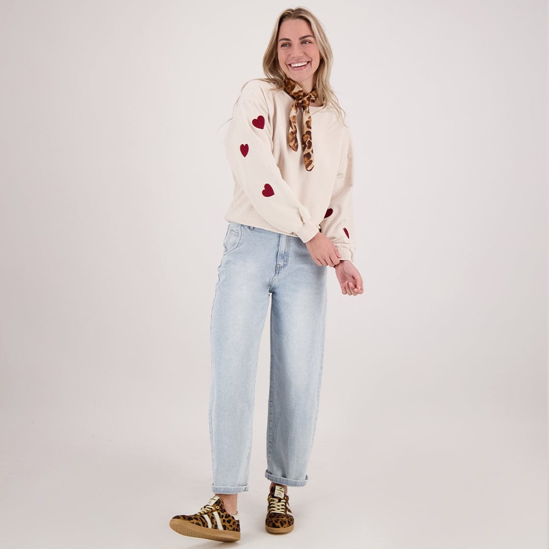 Je m'appelle Broeken Pant Denim Stretch | Light Blue Denim