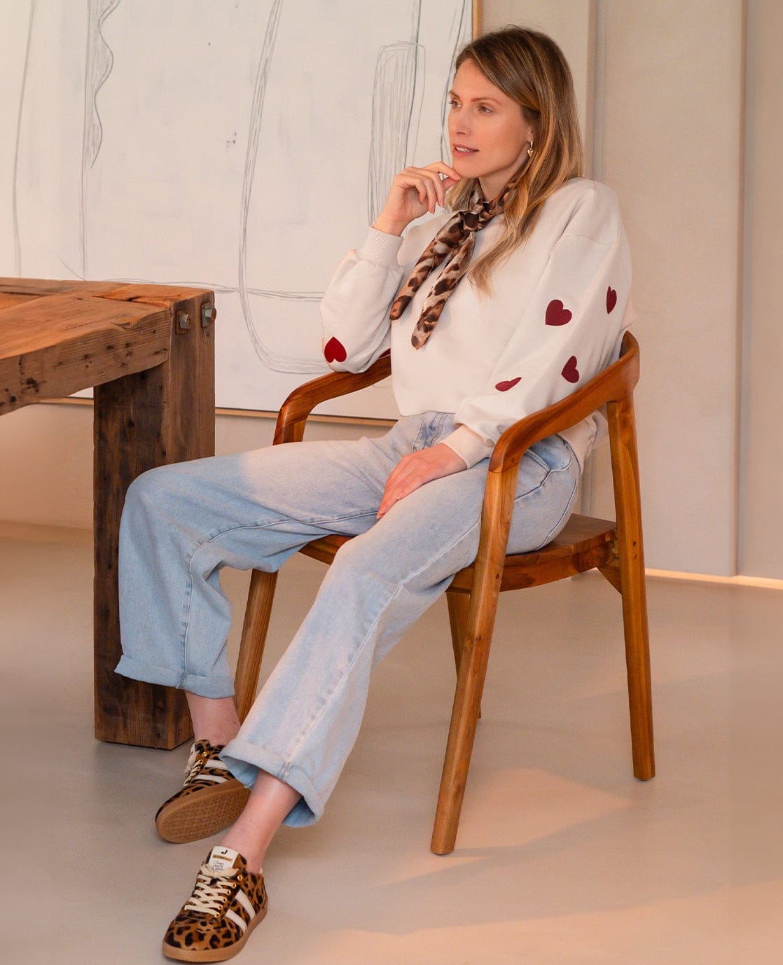 Je m'appelle Broeken Pant Denim Stretch | Light Blue Denim