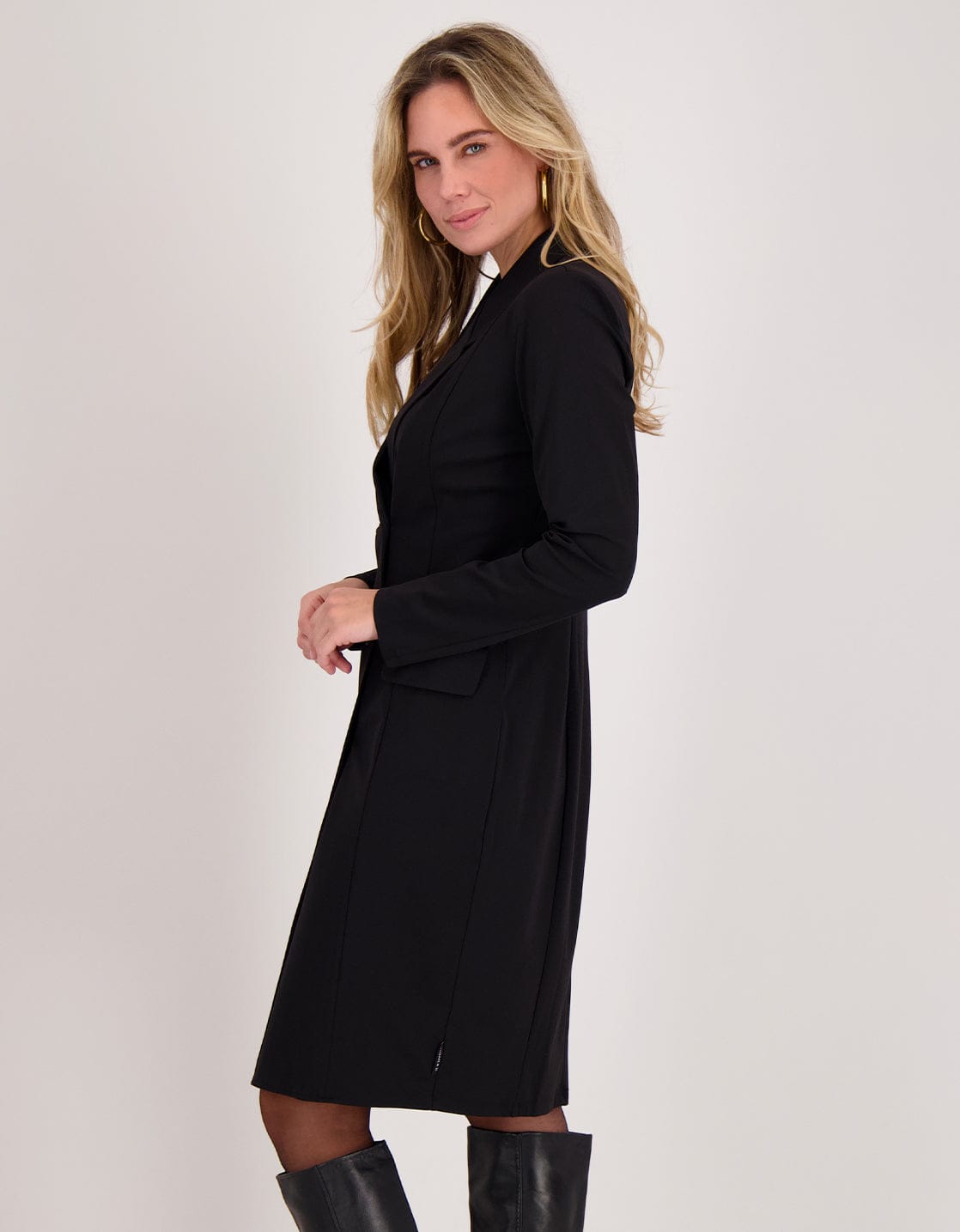 Je m'appelle Jurken Blazerdress Travel | Zwart