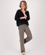 Je m'appelle Broeken Pant Ivy | Dark Greige/Black