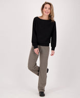 Je m'appelle Broeken Pant Ivy | Dark Greige/Black