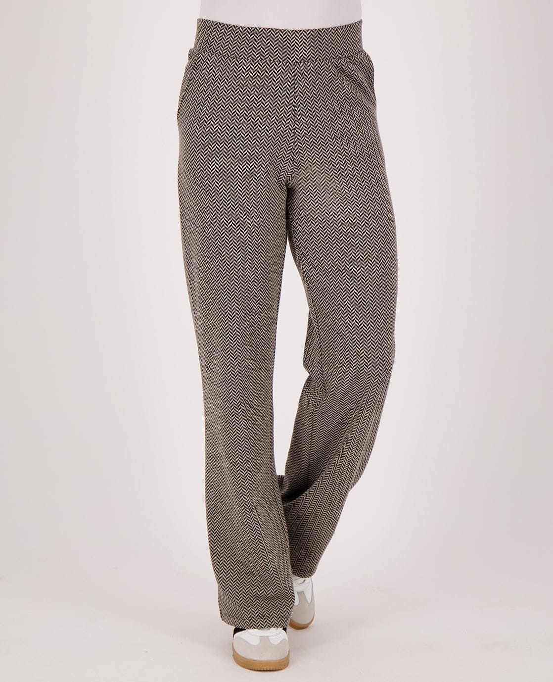 Je m'appelle Broeken Pant Ivy | Dark Greige/Black
