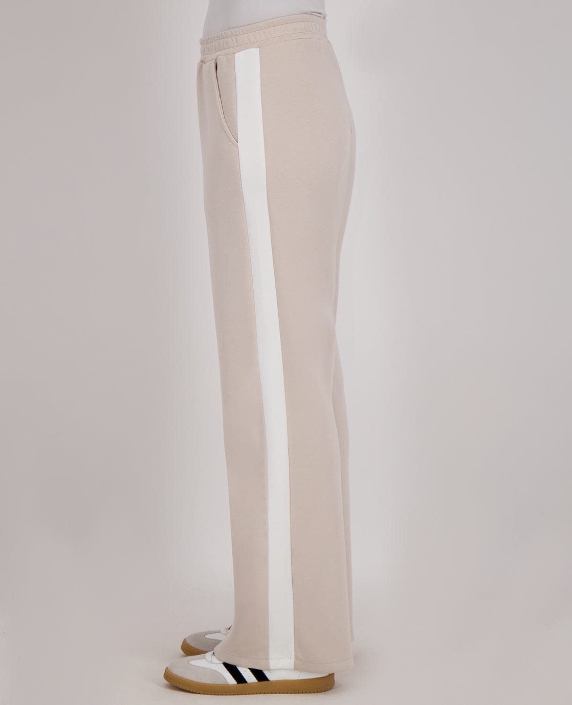 Je m'appelle Broeken Pant Fenna | Sand Beige/Off White