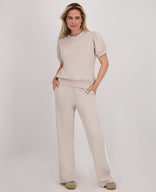Je m'appelle Broeken Sand Beige/Off White / XS / (30'') Pant Fenna | Sand Beige/Off White