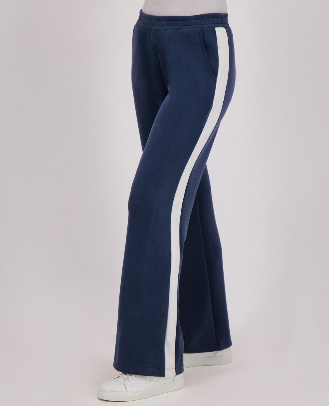 Je m'appelle Broeken Pant Dani | Stone Blue/Off White