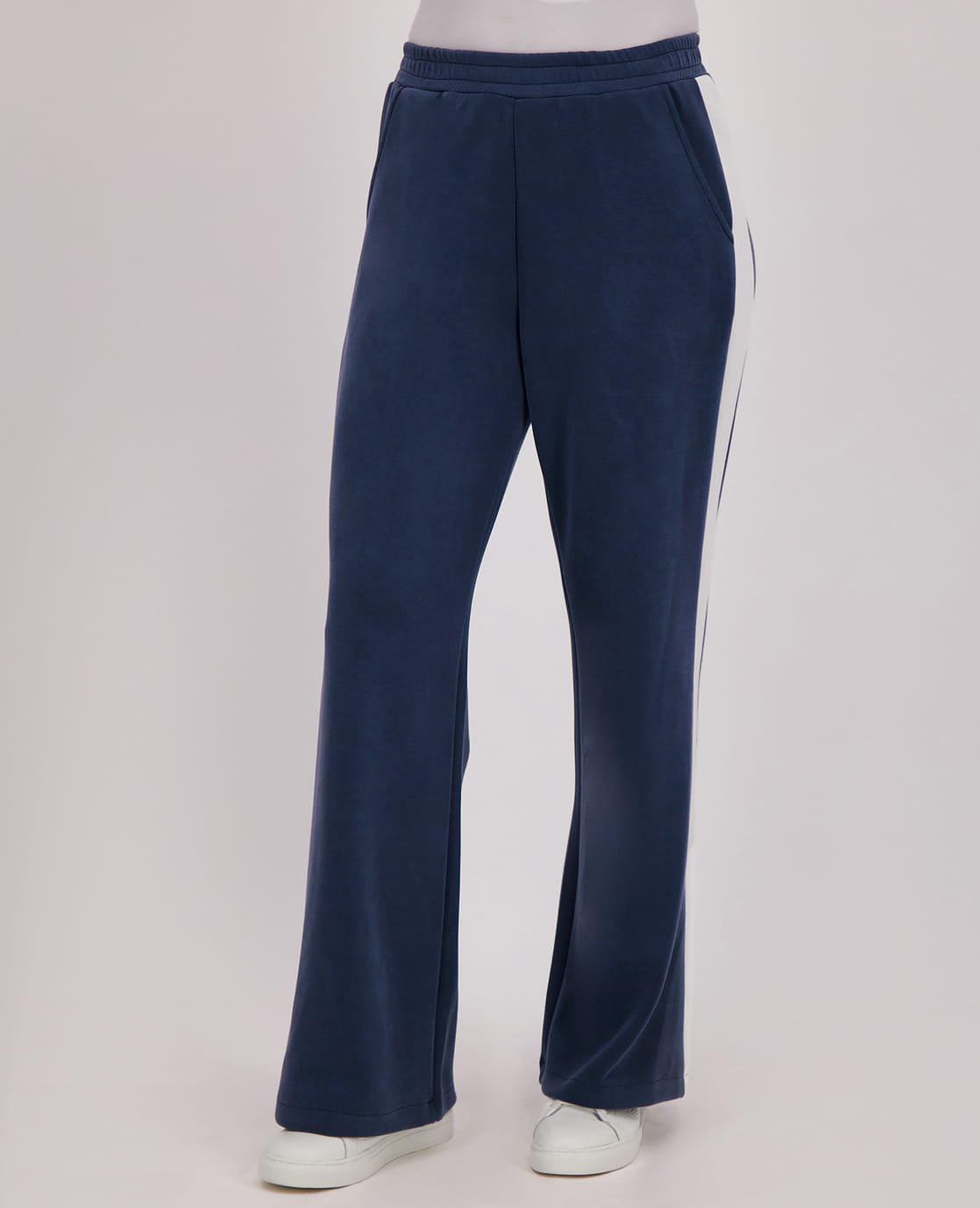 Je m'appelle Broeken Pant Dani | Stone Blue/Off White