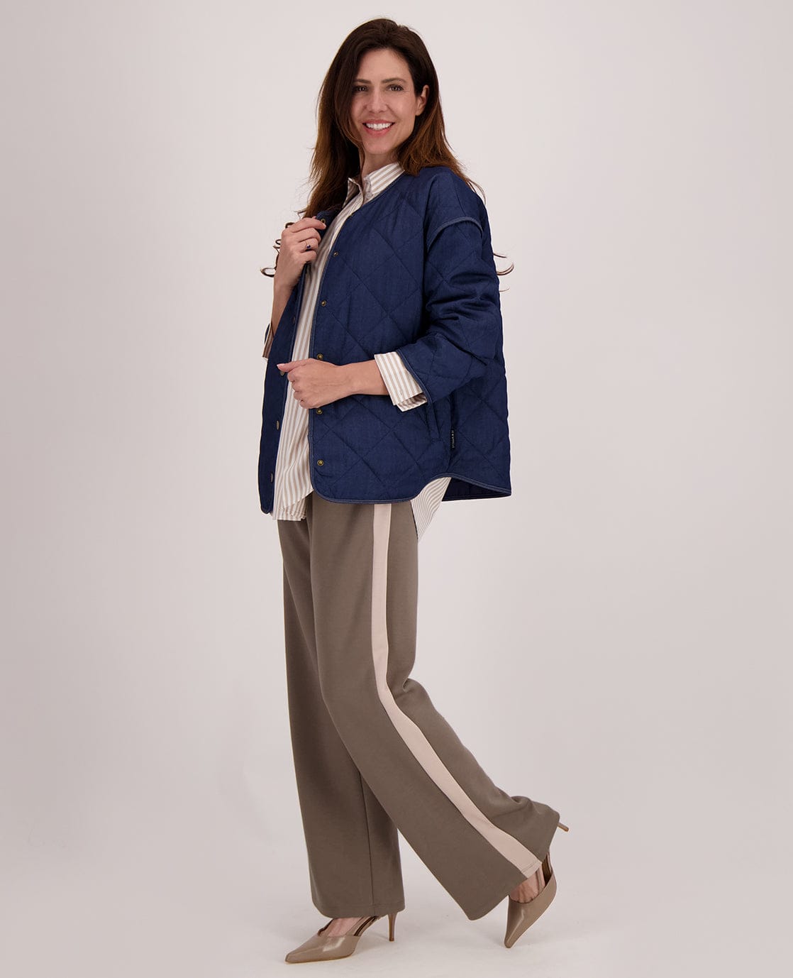 Je m'appelle Broeken Pant Fenna | Taupe / Beige