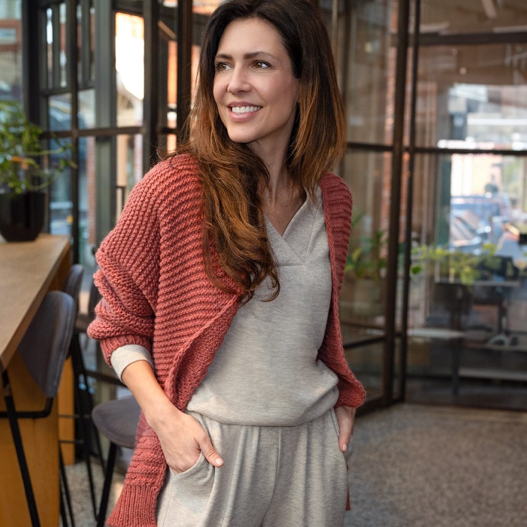 Je m'appelle Vesten Old Pink / S/M Veste Izzy | Old Pink