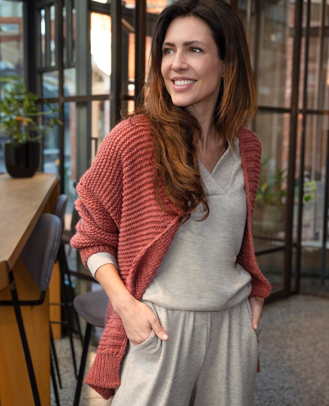 Je m'appelle Vesten Veste Izzy | Old Pink