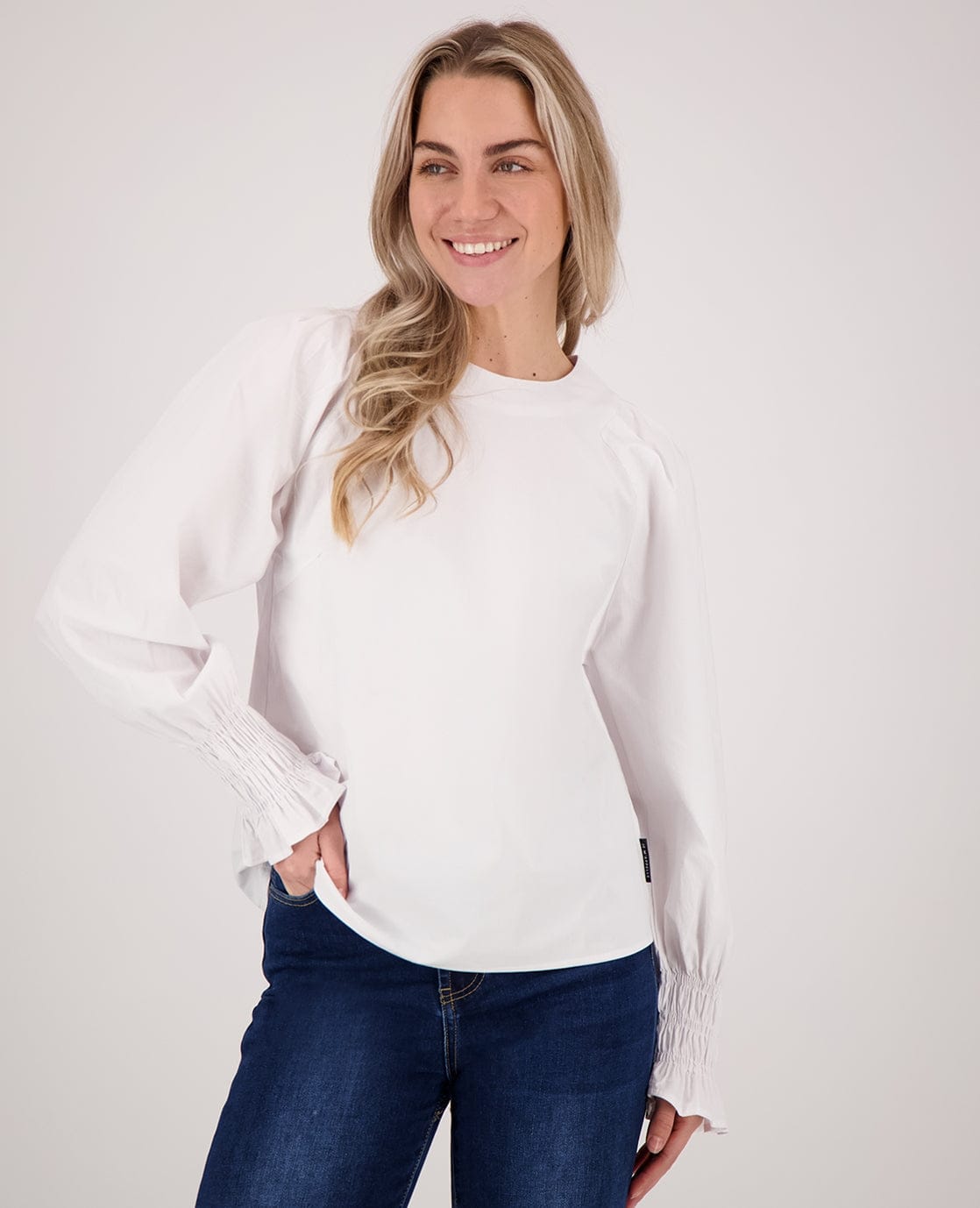 Je m'appelle Tops Top Elisa | Wit