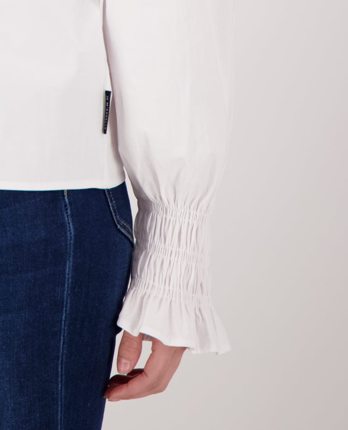 Je m'appelle Tops Top Elisa | Wit