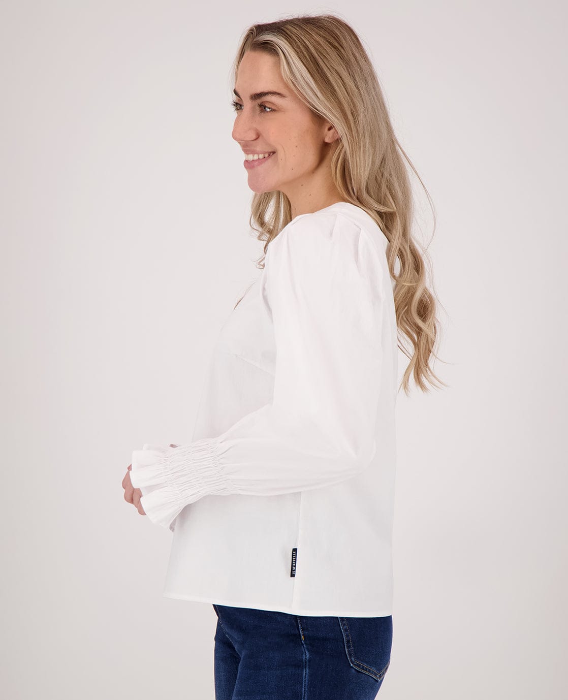 Je m'appelle Tops Top Elisa | Wit