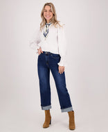 Je m'appelle Tops Top Elisa | Wit