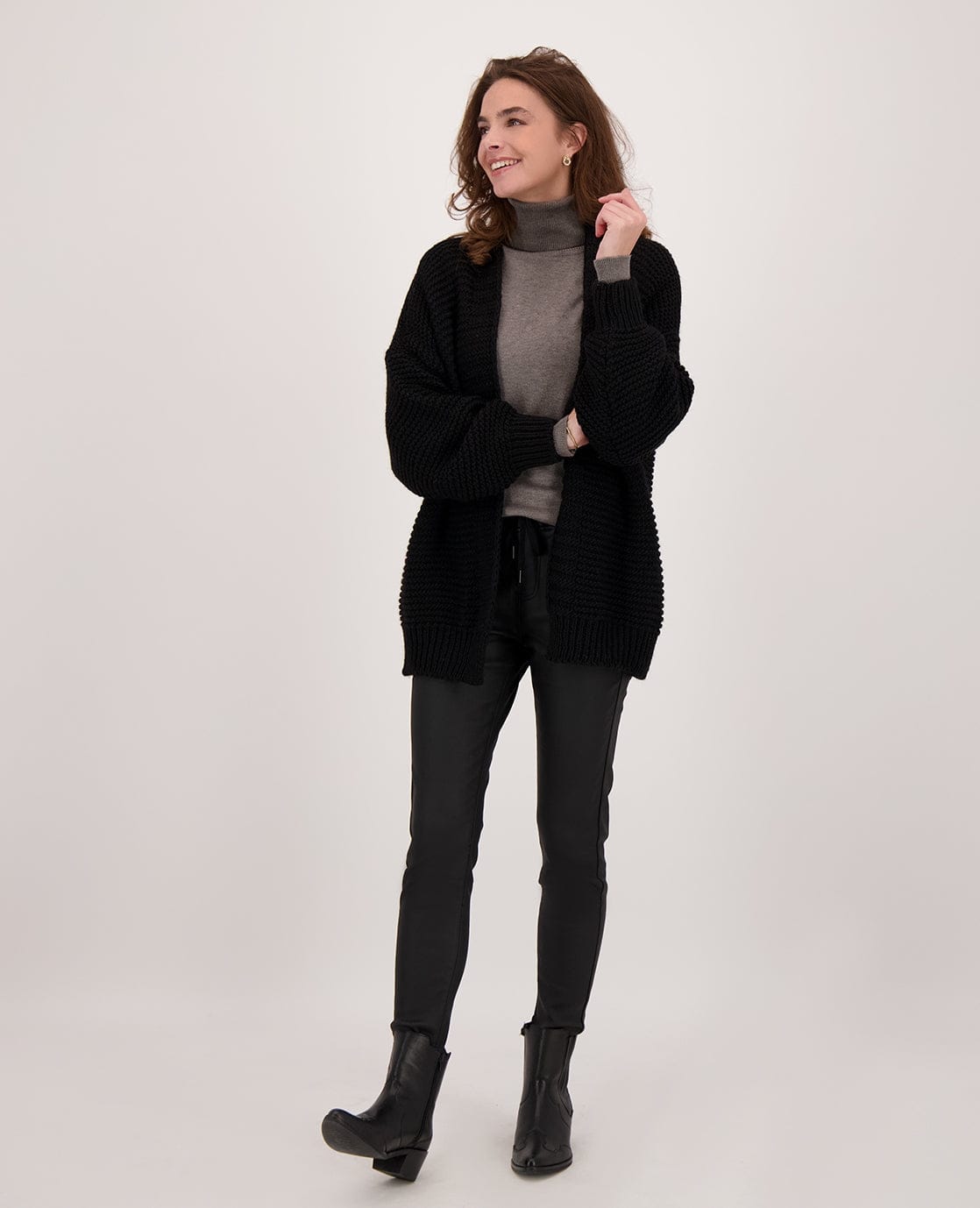 Je m'appelle Tops Pull Colle | Taupe