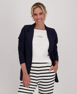 Je m'appelle Jassen Blazer Perfecte Travel | Donkerblauw