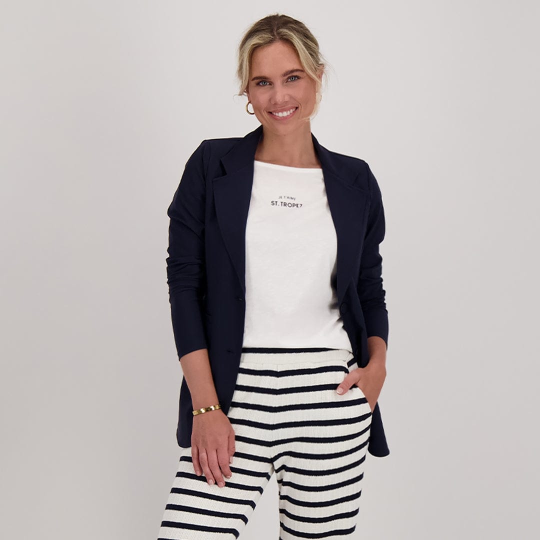Je m'appelle Jassen Donkerblauw / XS Blazer Perfecte Travel | Donkerblauw