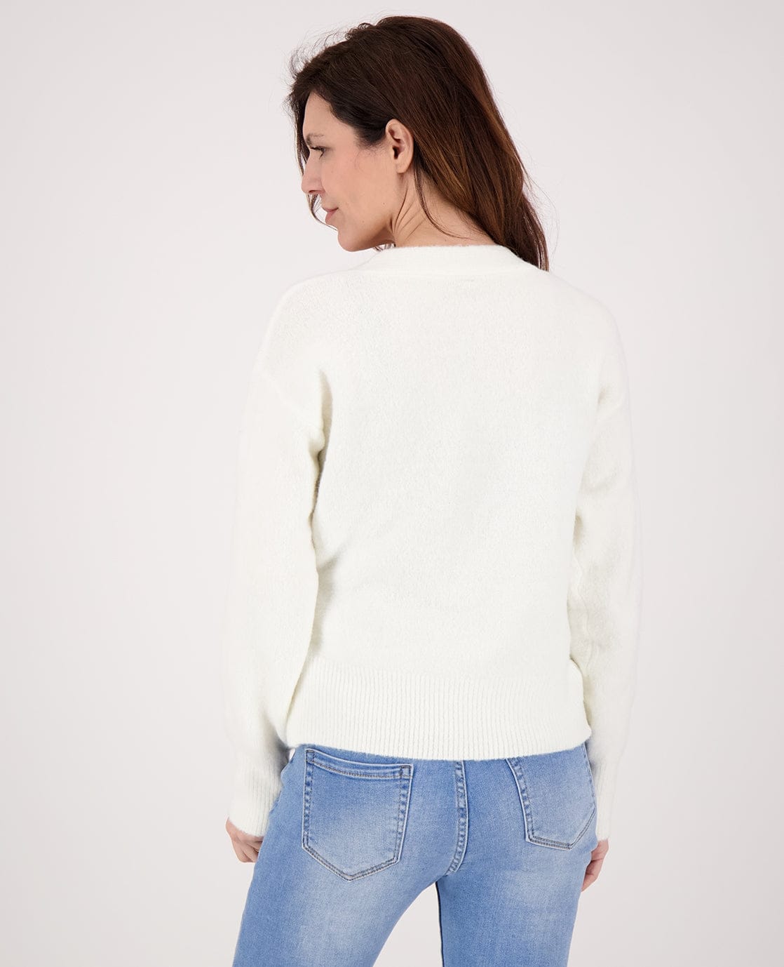 Je m'appelle Vesten Cardigan Wrapped | Ecru