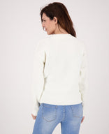 Je m'appelle Vesten Cardigan Wrapped | Ecru