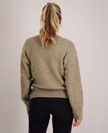 Je m'appelle Vesten Cardigan Wrapped | Taupe