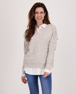 Je m'appelle Tops Top Sandy | Sand Melange
