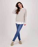 Je m'appelle Tops Top Sandy | Sand Melange