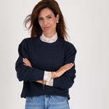 Je m'appelle Tops Pull J | Donkerblauw