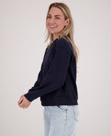 Je m'appelle Tops Pull J | Donkerblauw