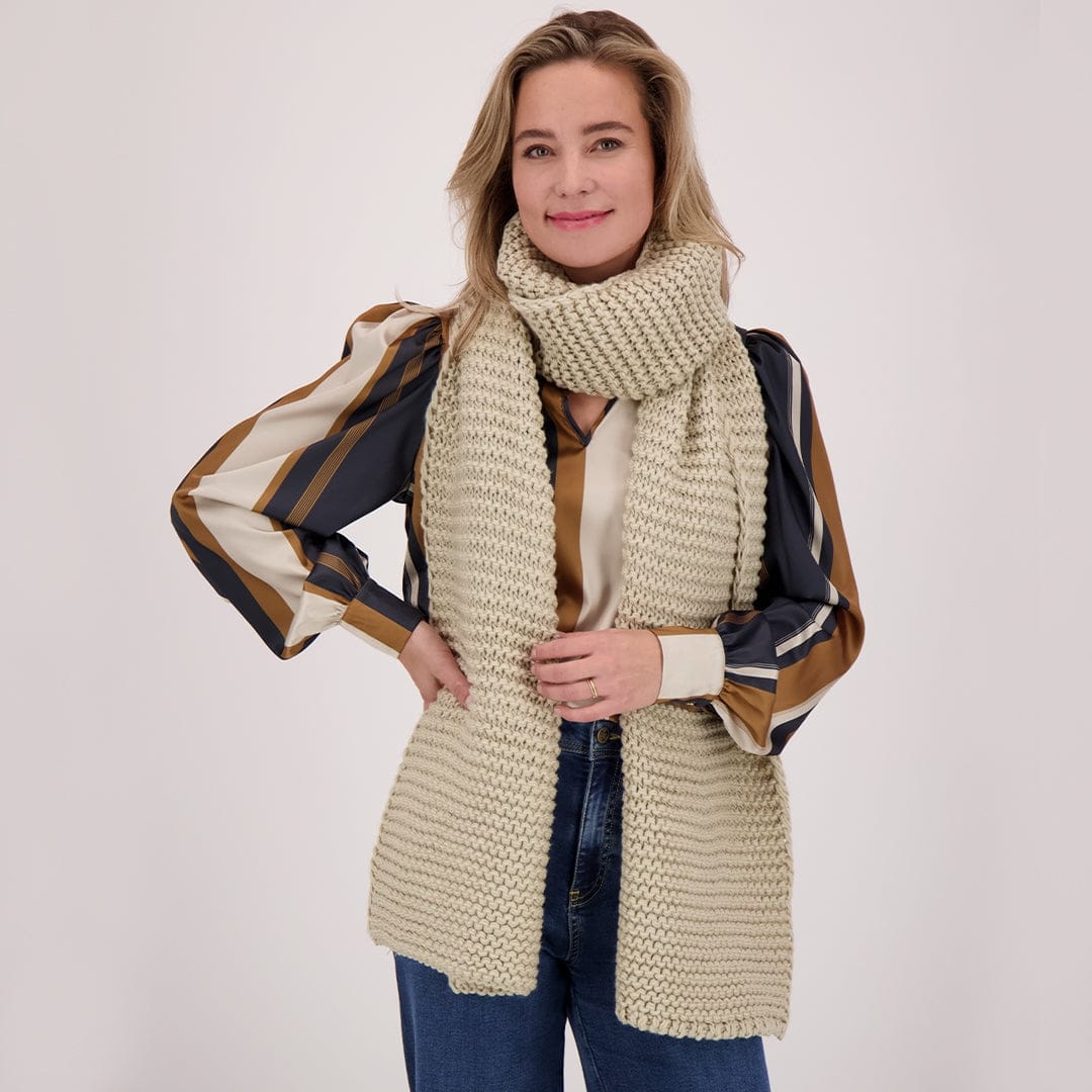 Je m'appelle Accessoires Beige / One Size Sjaal Vera | Beige