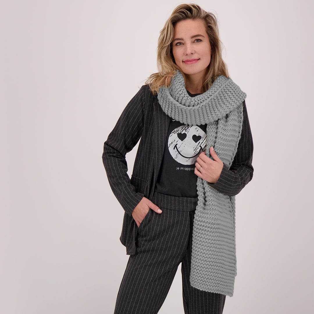 Je m'appelle Accessoires Grey / One Size Sjaal Vera | Grey