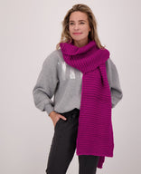 Je m'appelle Accessoires Dark Berry / One Size Sjaal Vera | Dark Berry