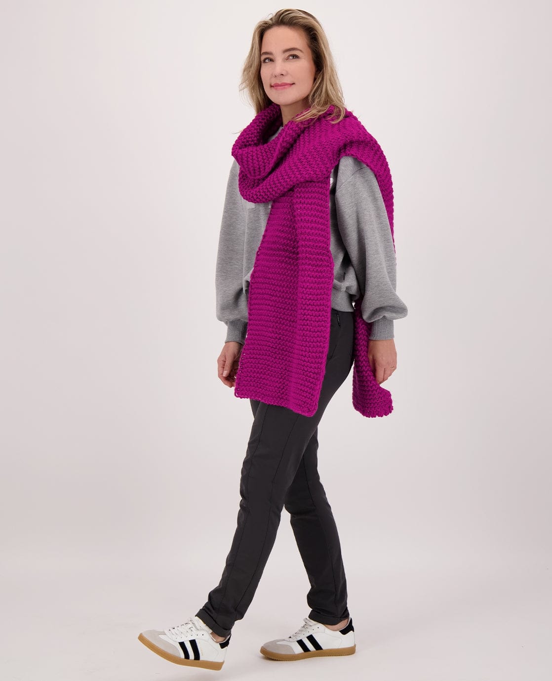 Je m'appelle Accessoires Dark Berry / One Size Sjaal Vera | Dark Berry
