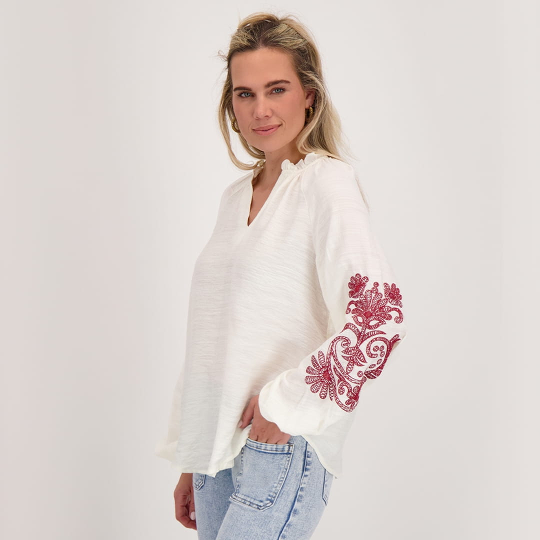 Je m'appelle Tops Pearl White / XS Top Chelsey | Pearl White