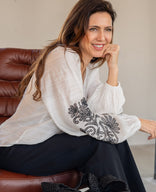 Je m'appelle Tops Top Chelsey | Porselein wit