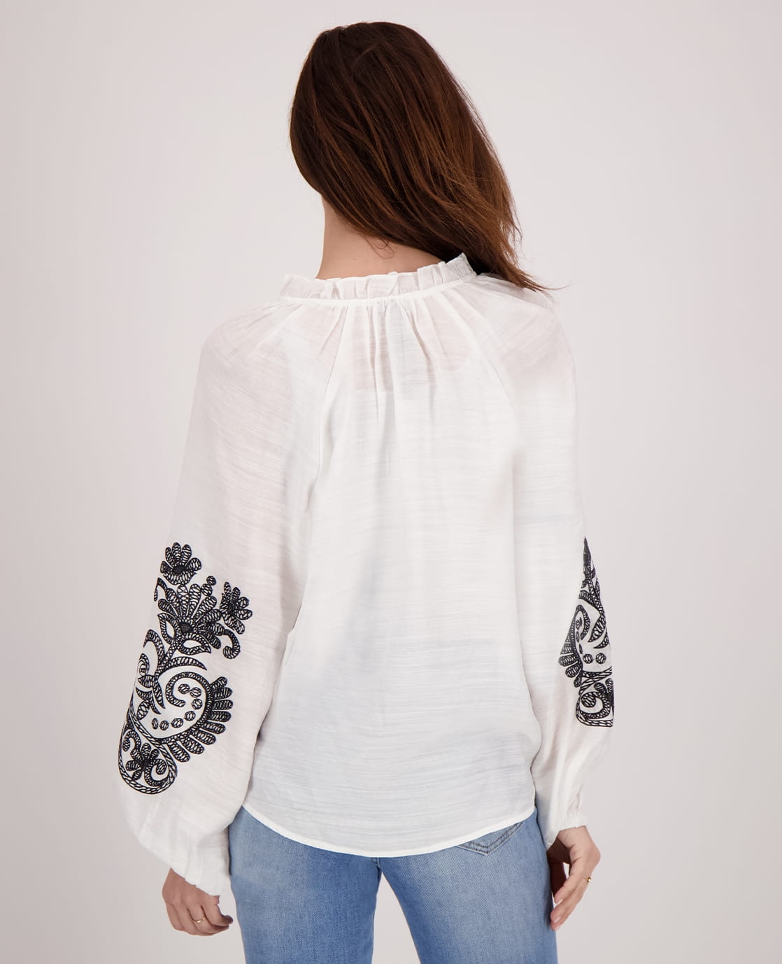 Je m'appelle Tops Top Chelsey | Porselein wit