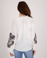 Je m'appelle Tops Top Chelsey | Porselein wit