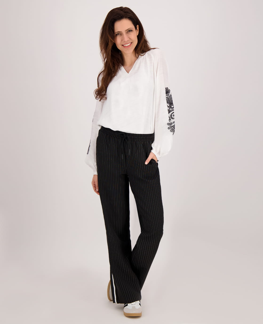 Je m'appelle Tops Top Chelsey | Porselein wit