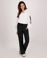 Je m'appelle Tops Top Chelsey | Porselein wit