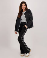 Je m'appelle Broeken Pant Flare | Zwart